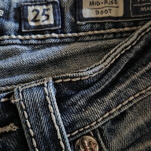 Miss Me Women's Boot Cut Jeans - Blue